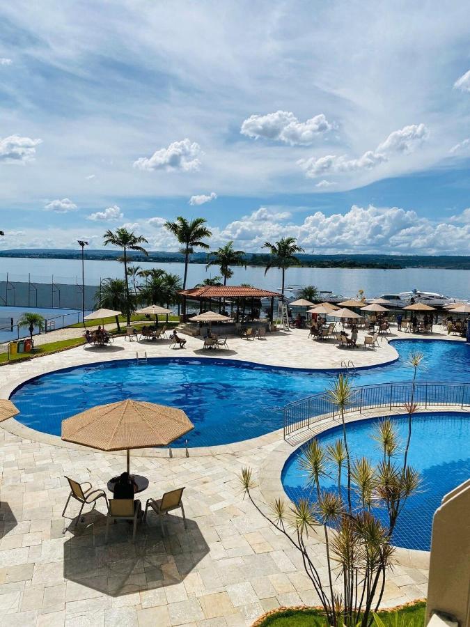 Luxuoso Flat Lake Side Com Vista Para O Lago Бразилиа Экстерьер фото