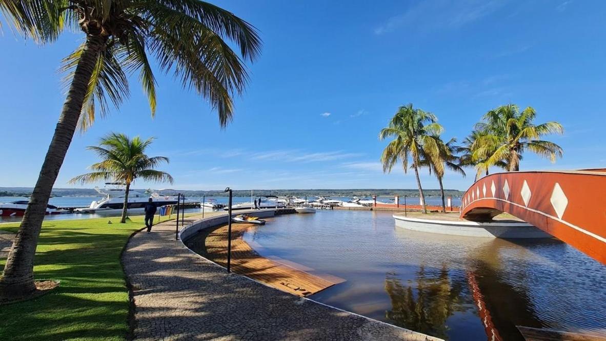 Luxuoso Flat Lake Side Com Vista Para O Lago Бразилиа Экстерьер фото