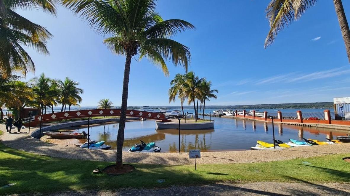 Luxuoso Flat Lake Side Com Vista Para O Lago Бразилиа Экстерьер фото